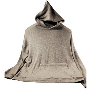 No Boundaries Mens‎ 2XL Oversized Fit Gray Hoodie Fleece Pullover